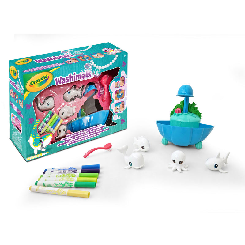 Afbeelding laden in galerijviewer, Crayola Washimals Zeedieren Lagune