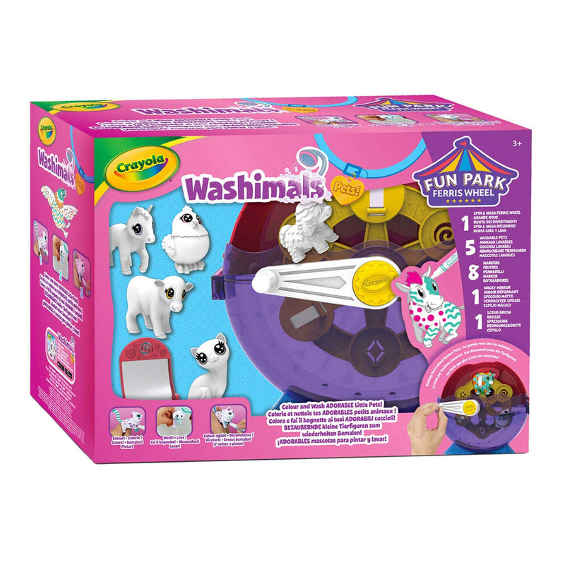 Afbeelding laden in galerijviewer, Crayola Washimals Carnaval Draaimolen