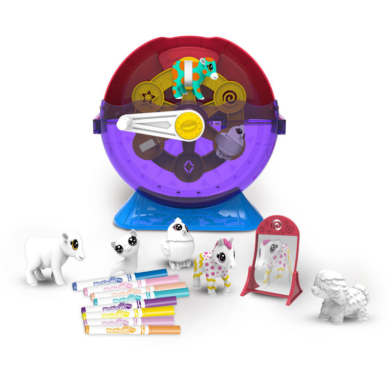 Afbeelding laden in galerijviewer, Crayola Washimals Carnaval Draaimolen