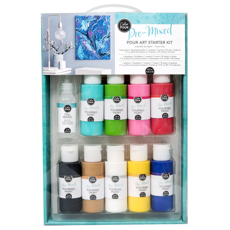 Load image into Gallery viewer, Color pour • starter kit