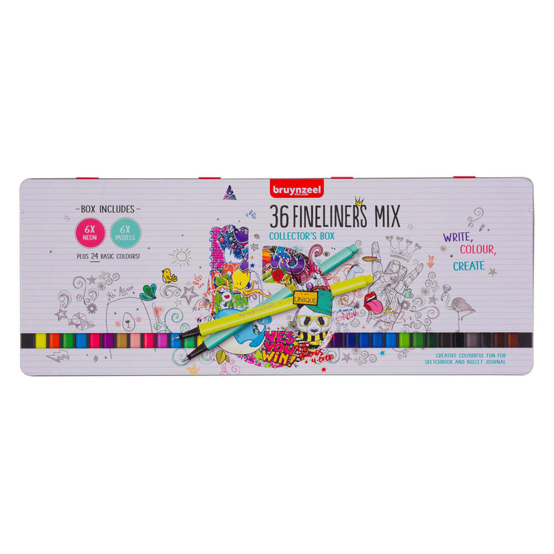 Load image into Gallery viewer, Bruynzeel fineliner set 36 kleuren