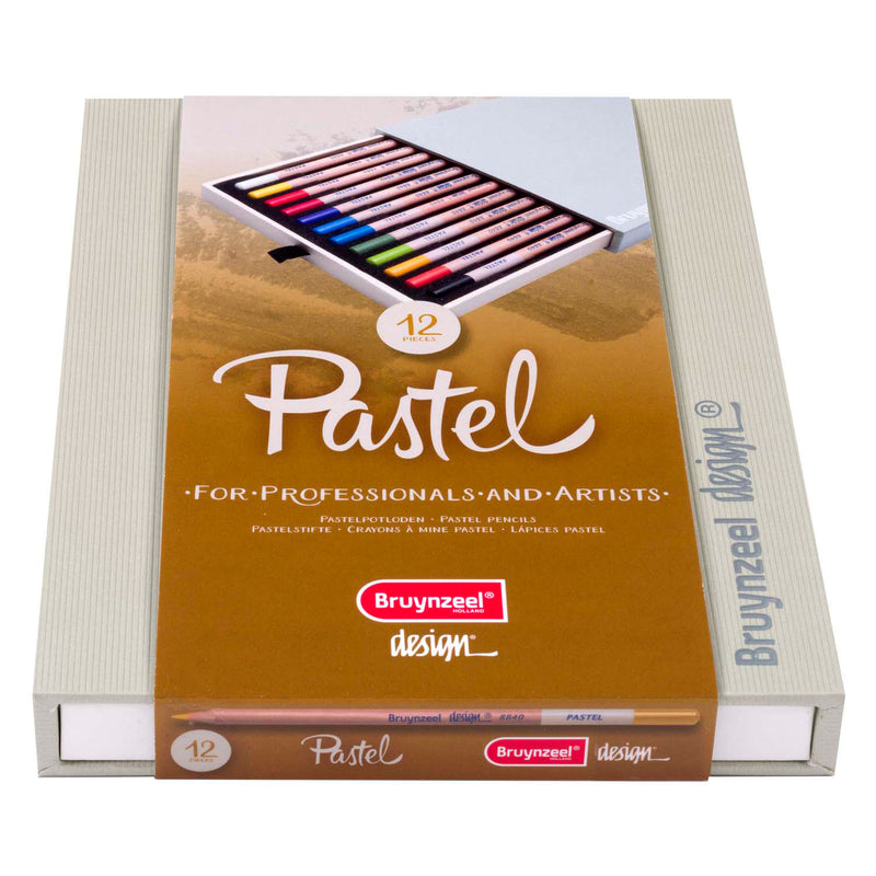 Load image into Gallery viewer, Bruynzeel design pastelpotlood box, 12 kleuren