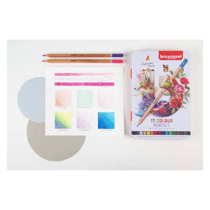 Load image into Gallery viewer, Bruynzeel kleurpotloden 12st expression