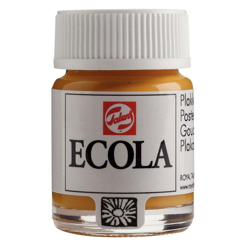 Load image into Gallery viewer, Bruynzeel ecola plakkaatverf fles 16ml gele oker 227