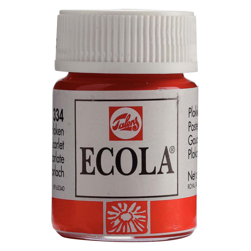 Load image into Gallery viewer, Bruynzeel ecola plakkaatverf fles 16ml scharlaken 334