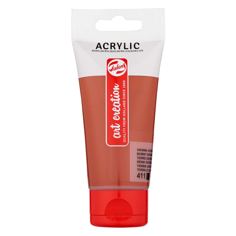 Load image into Gallery viewer, Talens art creation acrylverf tube 75ml sienna gebrand 411