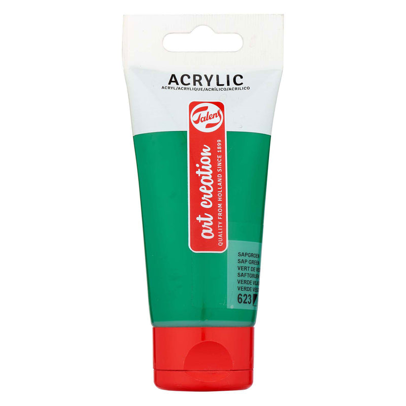 Load image into Gallery viewer, Talens art creation acrylverf tube 75ml sapgroen 623