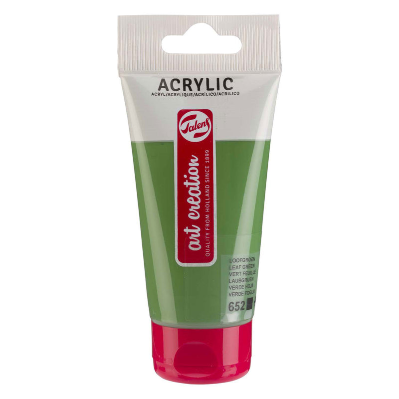 Load image into Gallery viewer, Talens art creation acrylverf tube 75ml loofgroen 652