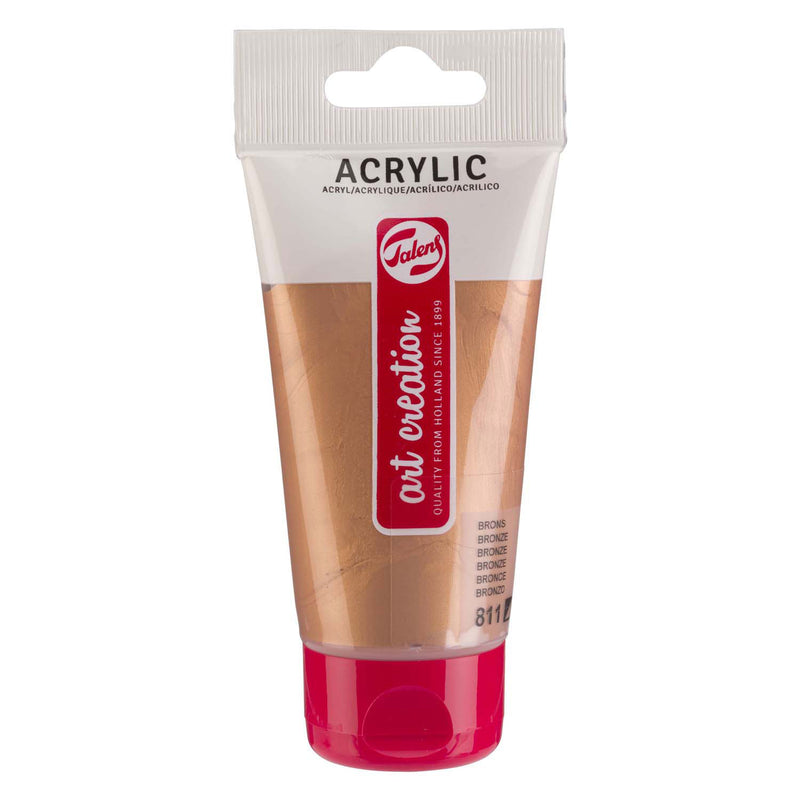 Load image into Gallery viewer, Talens art creation acrylverf tube 75ml brons 811