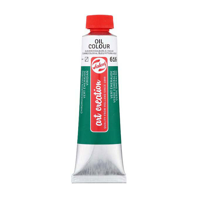 Load image into Gallery viewer, Talens art creation olieverf tube 40ml vert meraude 616