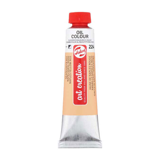 Load image into Gallery viewer, Talens art creation olieverf tube 40ml napelsgeel rood 224
