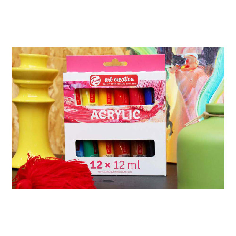 Chargez l'image dans la visionneuse de la galerie, Talens art creation acrylverf set | 12 x 12 ml