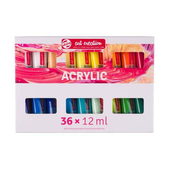 Afbeelding laden in galerijviewer, Talens art creation acrylverf set | 36 x 12 ml