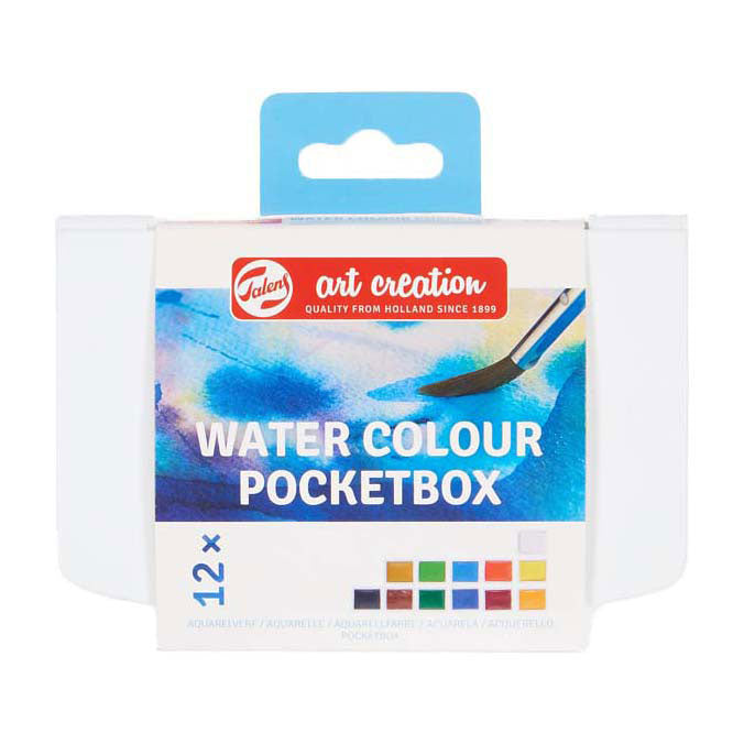 Afbeelding laden in galerijviewer, Talens art creation aquarelverf pocket box