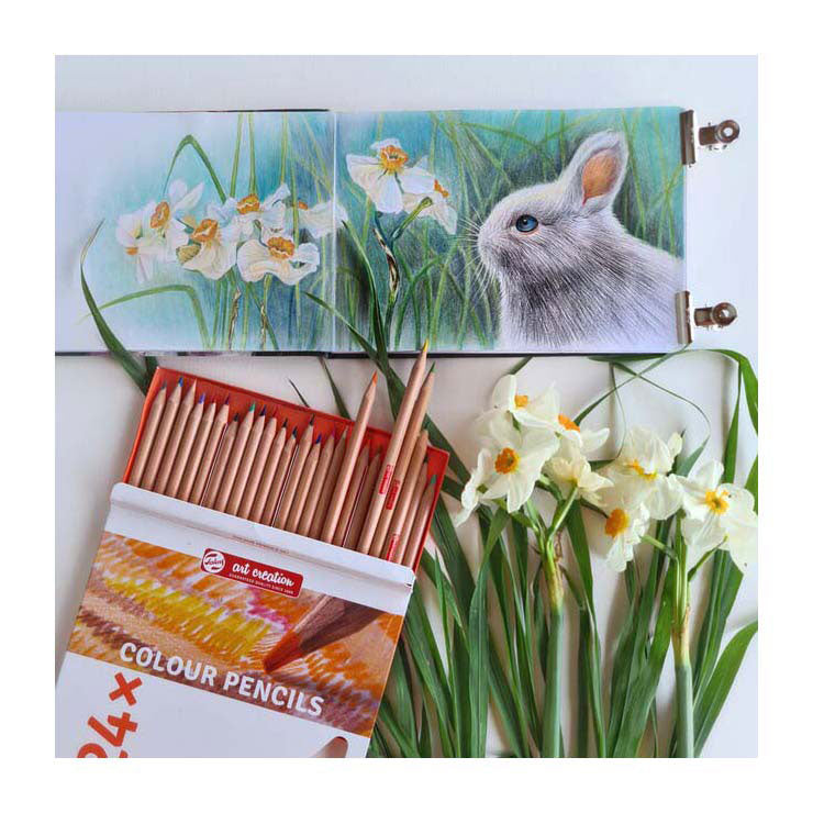 Load image into Gallery viewer, Talens art creation kleurpotloden set 24