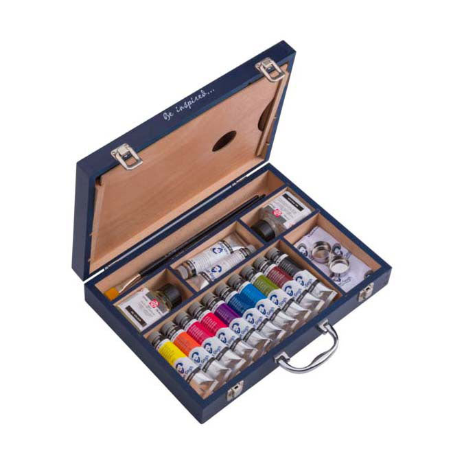 Load image into Gallery viewer, Bruynzeel van gogh olieverf startersbox xl, 12x40ml en accessoires