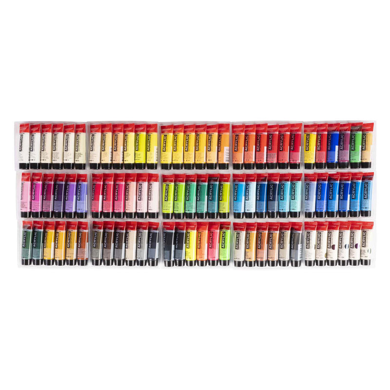 Load image into Gallery viewer, Bruynzeel amsterdam standard series acrylverf complete collectie set 20ml, 90dlg.
