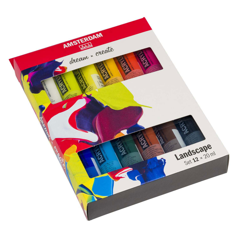 Chargez l'image dans la visionneuse de la galerie, Amsterdam standard series acrylverf landschap set | 12 × 20 ml