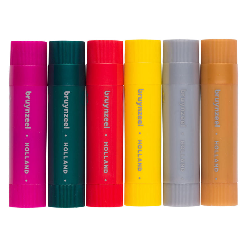 Afbeelding laden in galerijviewer, Bruynzeel plakkaatverf sticks set metallic | 6 kleuren