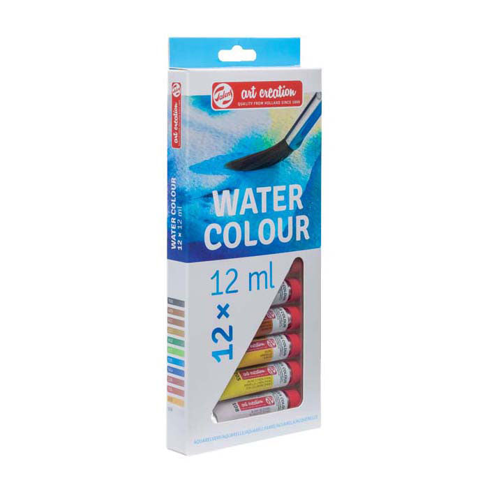 Afbeelding laden in galerijviewer, Talens art creation aquarelverfset 12x12ml