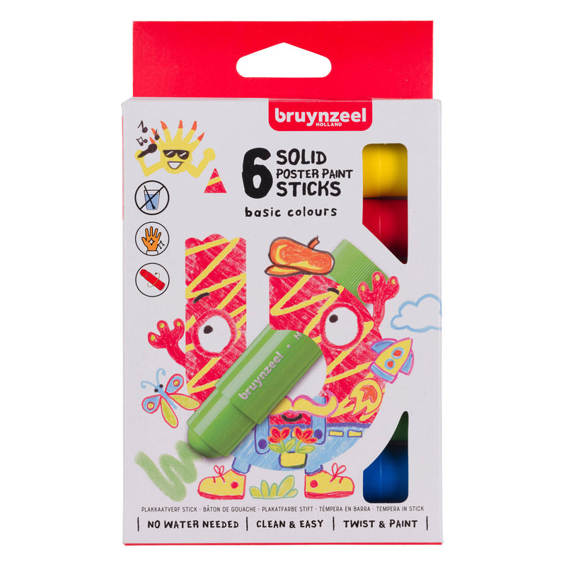 Load image into Gallery viewer, Bruynzeel plakkaatverf sticks basis, 6st.