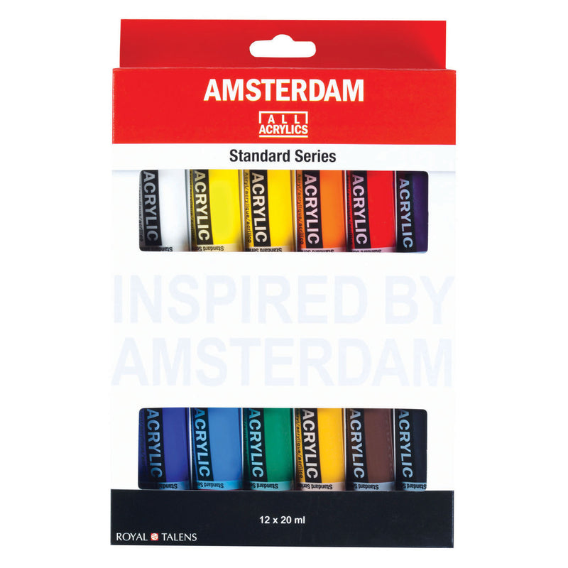 Load image into Gallery viewer, Talens amsterdam acrylverf standard set, 12dlg.
