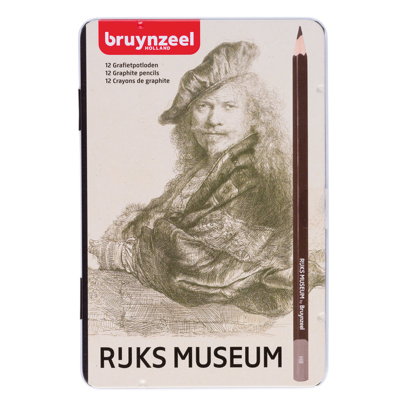 Load image into Gallery viewer, Bruynzeel rijksmuseum grafietpotloden, 12st.