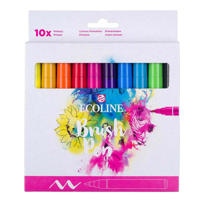 Load image into Gallery viewer, Talens ecoline brush pen, 10st.