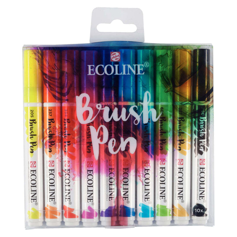 Load image into Gallery viewer, Talens Ecoline Brush Pen, 10st.