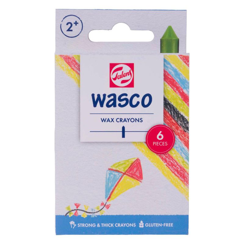 Load image into Gallery viewer, Talens wasco waskrijt set - 6 kleuren
