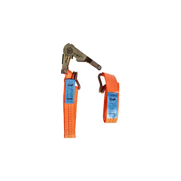 Afbeelding laden in galerijviewer, Mack 1023392 - spangordel pe, ratelspanner 2d35mm-6m max2000kg 2 klauwhaken | 5 stuks