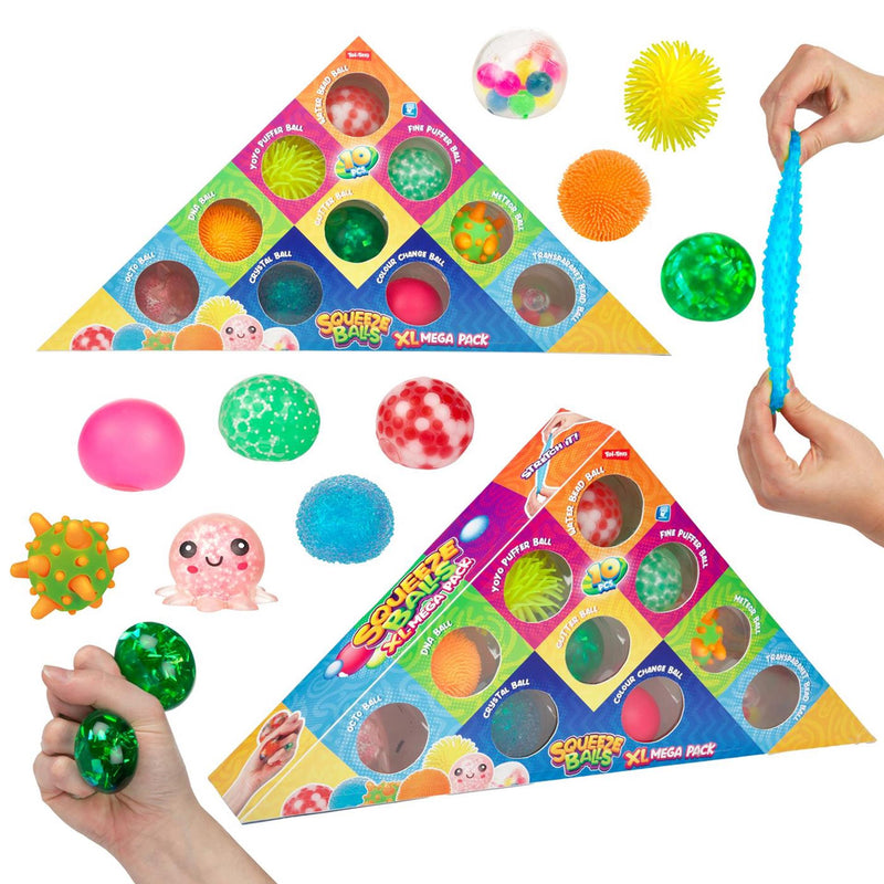 Load image into Gallery viewer, Toi-toys knijpballen 5cm doos a 10 stuks