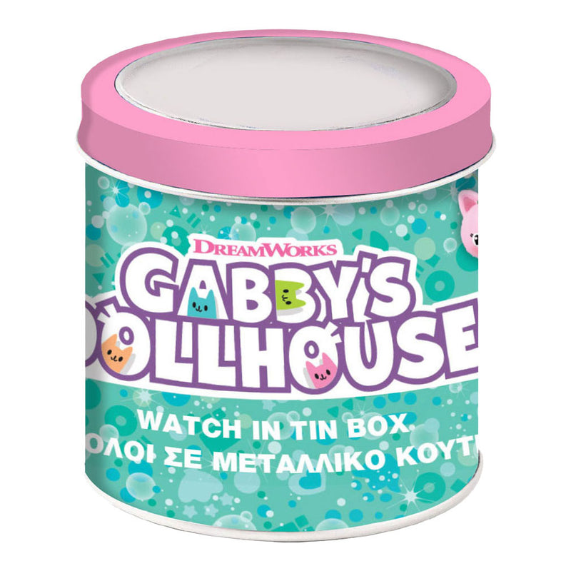 Laden Sie das Bild in Galerie -Viewer, Gabby's poppenhuis horloge in blik