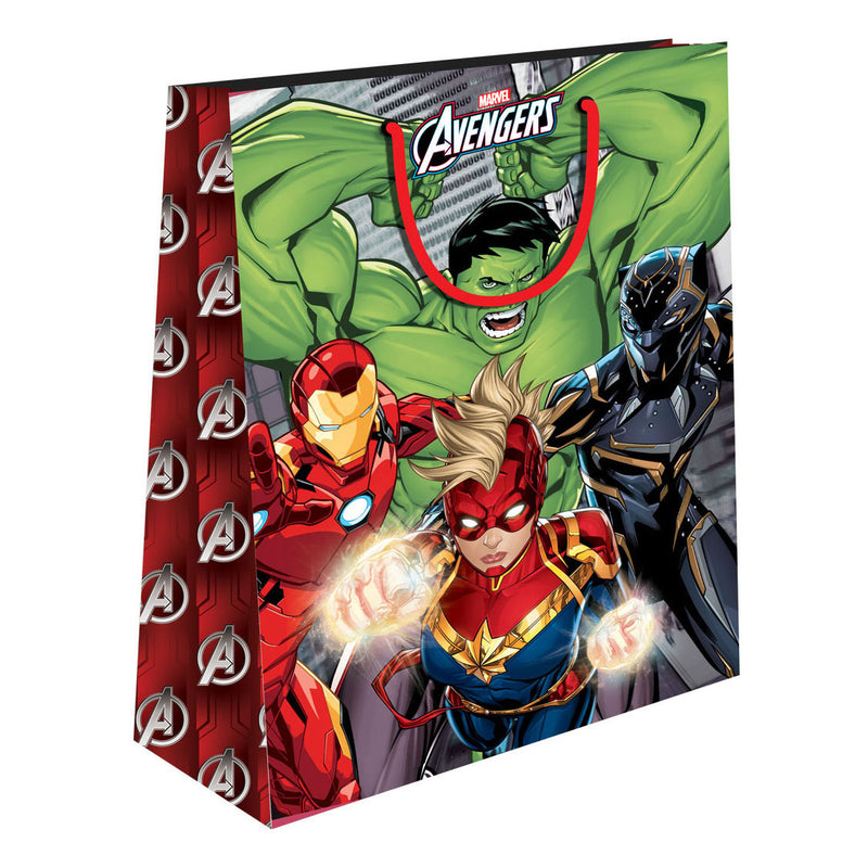 Load image into Gallery viewer, Avengers papieren cadeautas 18x23x11 cm