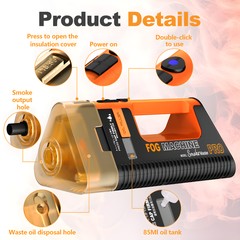 Load image into Gallery viewer, Lensgo handheld rookmachine smoke master pro