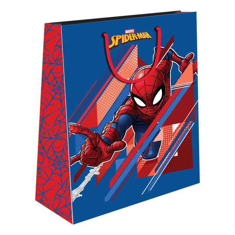 Load image into Gallery viewer, Spiderman papieren cadeautas 18x23x11 cm