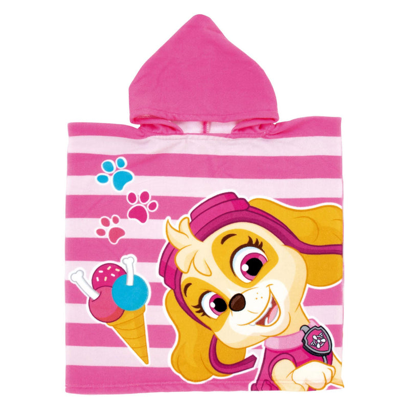 Afbeelding laden in galerijviewer, Paw patrol poncho roze