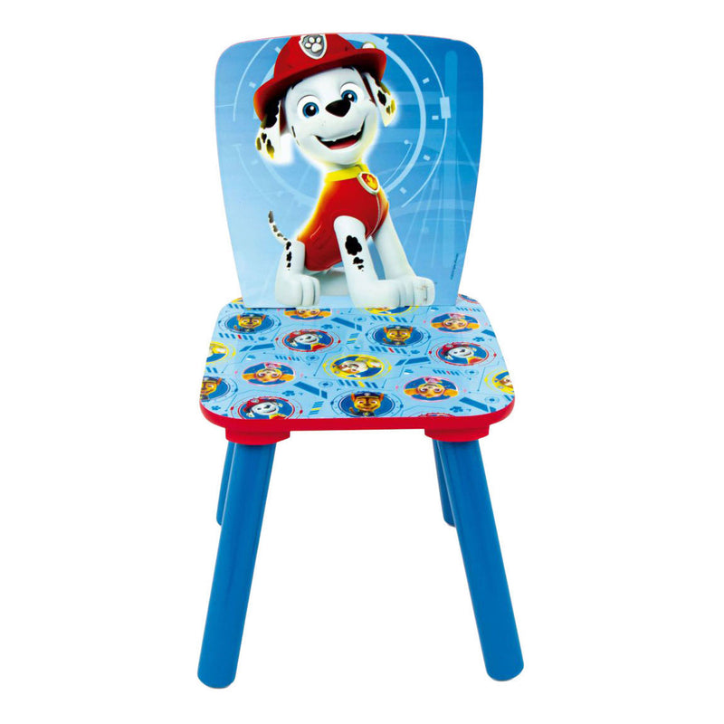 Laden Sie das Bild in Galerie -Viewer, Paw patrol set houten tafel met twee stoelen - 3dlg.