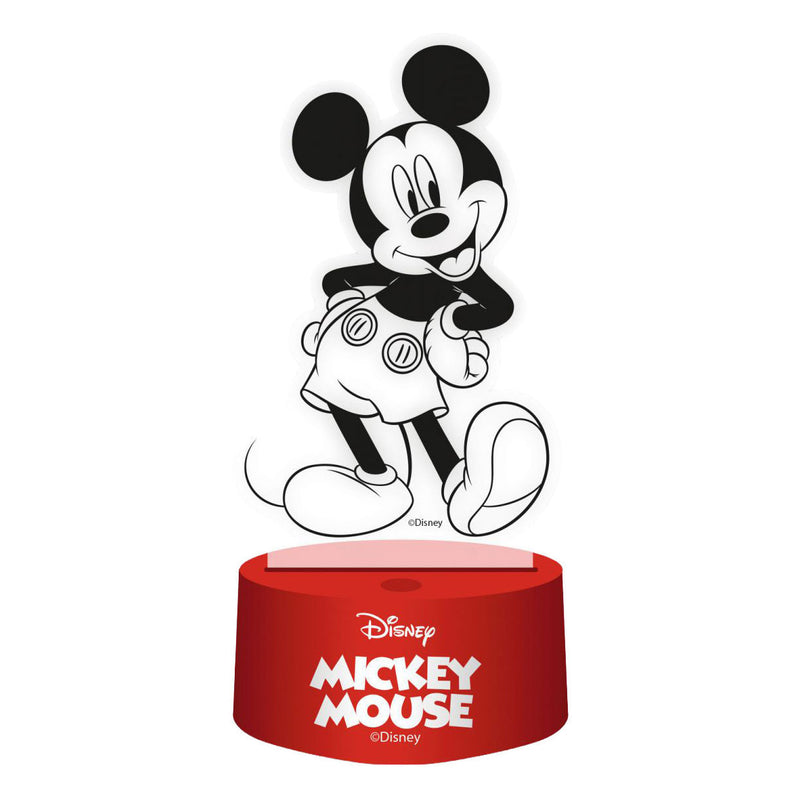 Laden Sie das Bild in Galerie -Viewer, Mickey mouse 3d lamp met afstandbediening