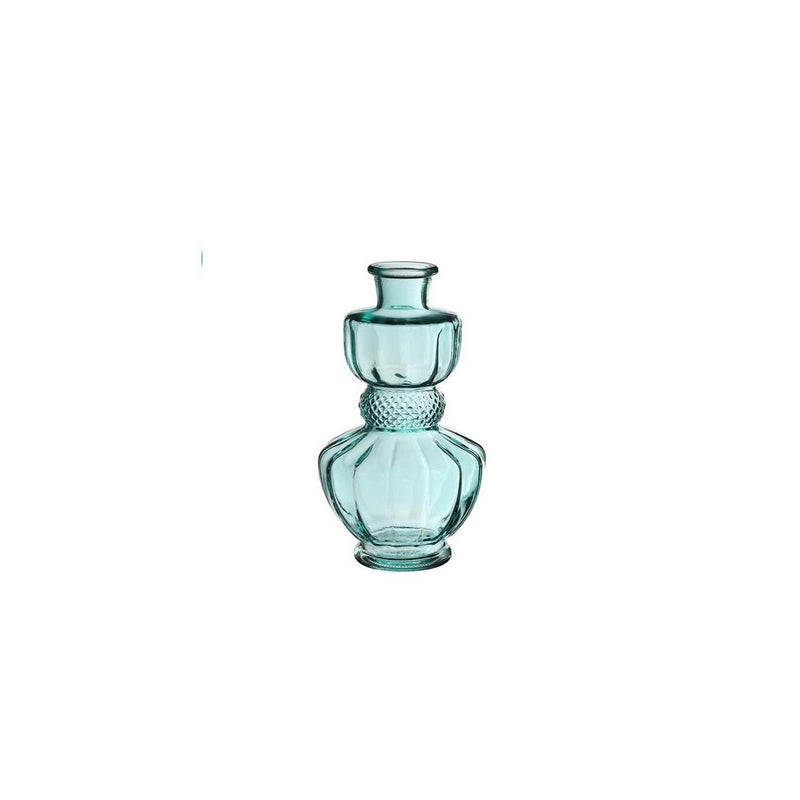 Cargue la imagen en el visor de la galería, Ideas 4 seasons bellagio vaas glas ã˜8,5xh15cm licht blauw