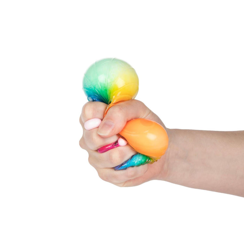 Load image into Gallery viewer, Toi-toys fun knijpbal rainbow ribbing foam 7cm
