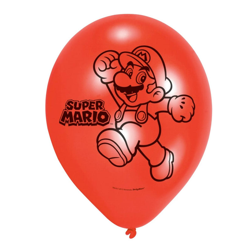 Load image into Gallery viewer, Super mario Super Mario Ballonnen, 6st.