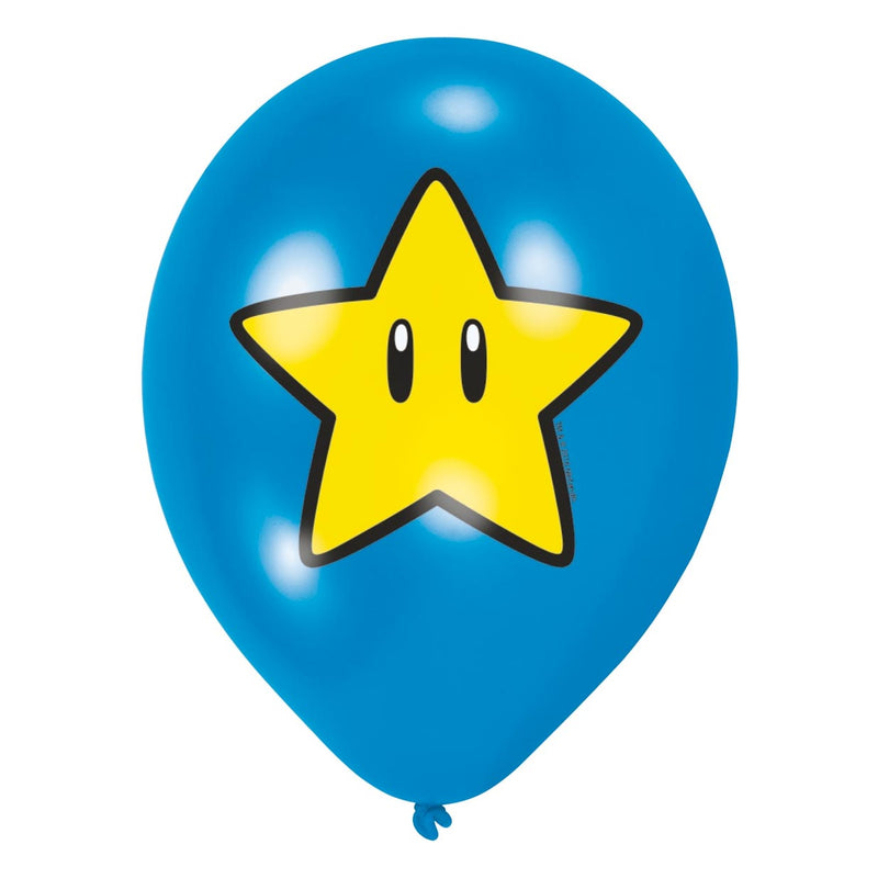 Load image into Gallery viewer, Super mario Super Mario Latex Ballonnen, 6st.