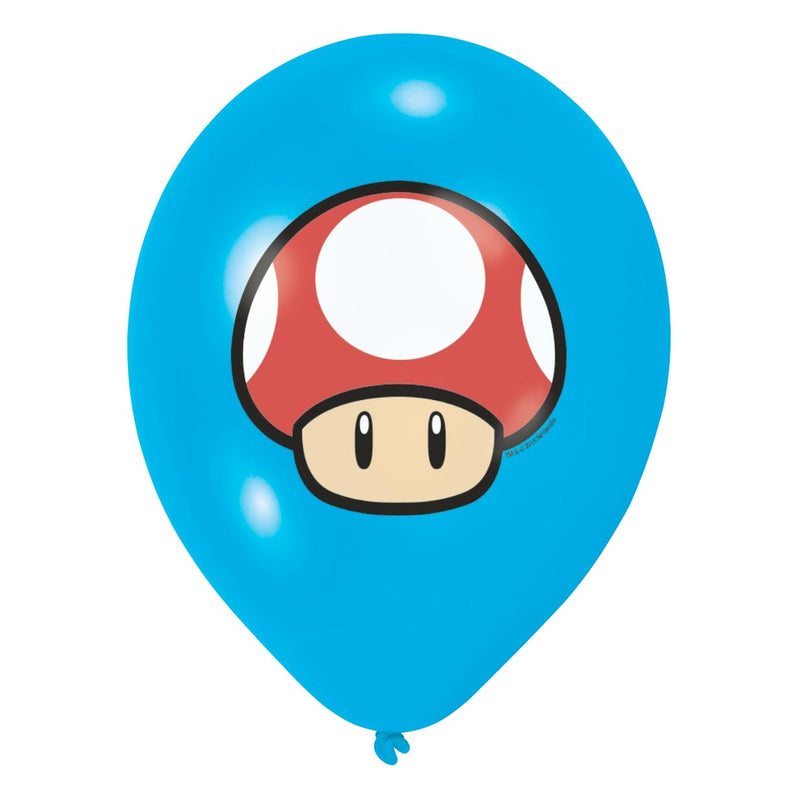 Load image into Gallery viewer, Super mario Super Mario Latex Ballonnen, 6st.