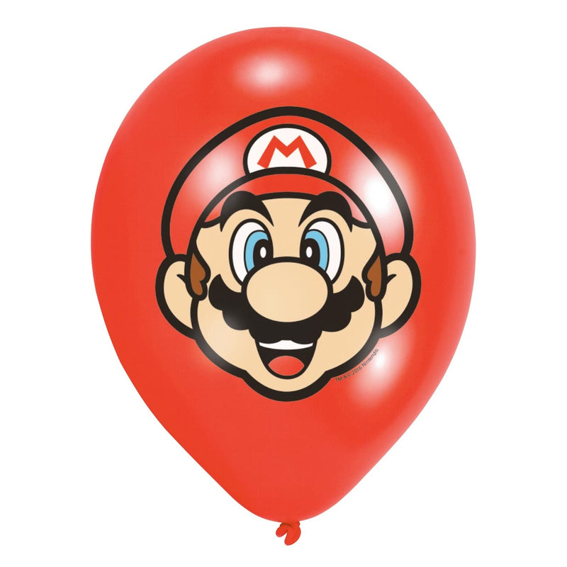 Load image into Gallery viewer, Super mario Super Mario Latex Ballonnen, 6st.