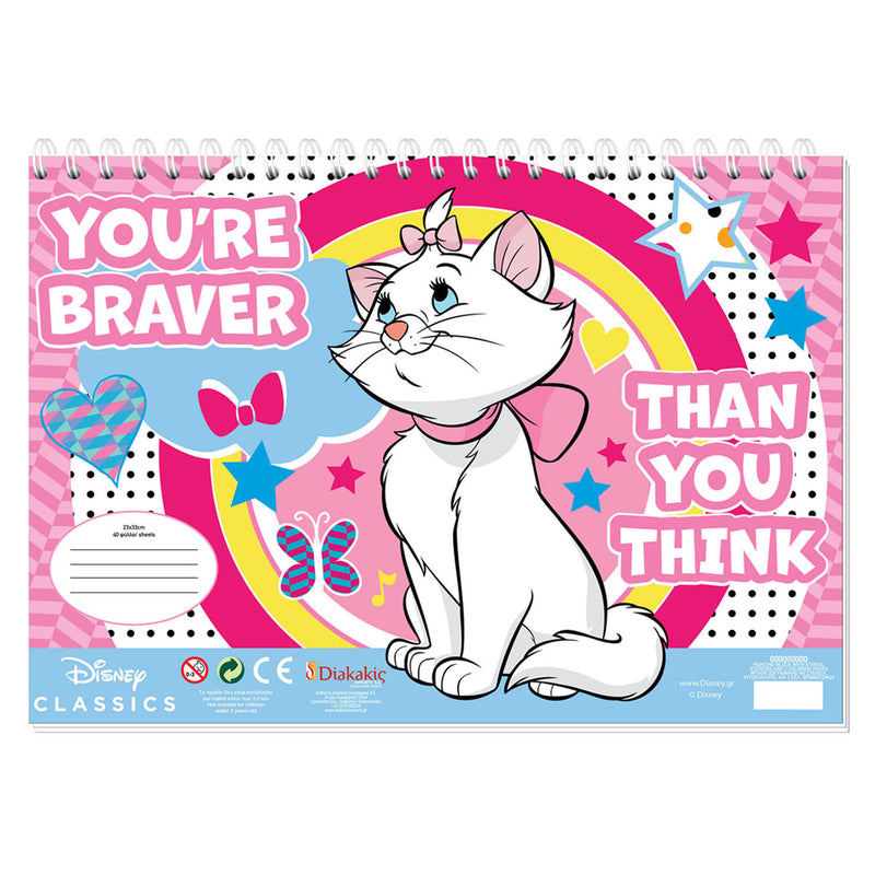 Load image into Gallery viewer, Marie Cat Kleurplaten met Stencil en Stickervel
