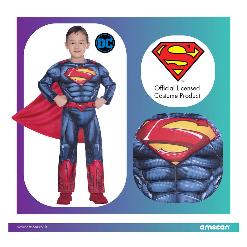 Load image into Gallery viewer, Kinderkostuum Superman Classic, 6-8 jaar