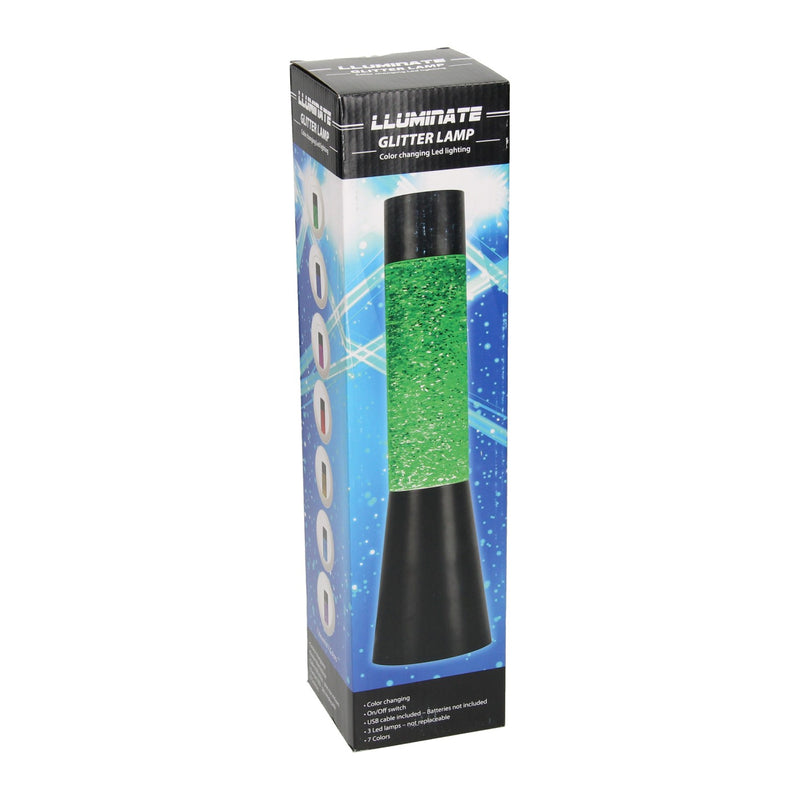 Laden Sie das Bild in Galerie -Viewer, Glitter LED Lamp Kleurveranderend, 33cm