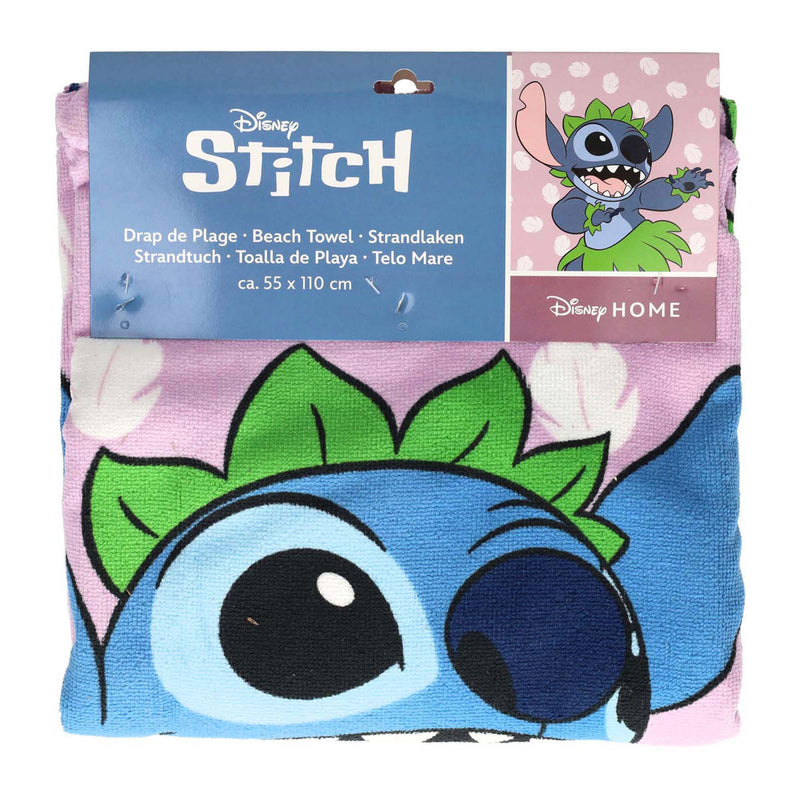 Laden Sie das Bild in Galerie -Viewer, Puch handdoek poncho stitch lila 55x110cm