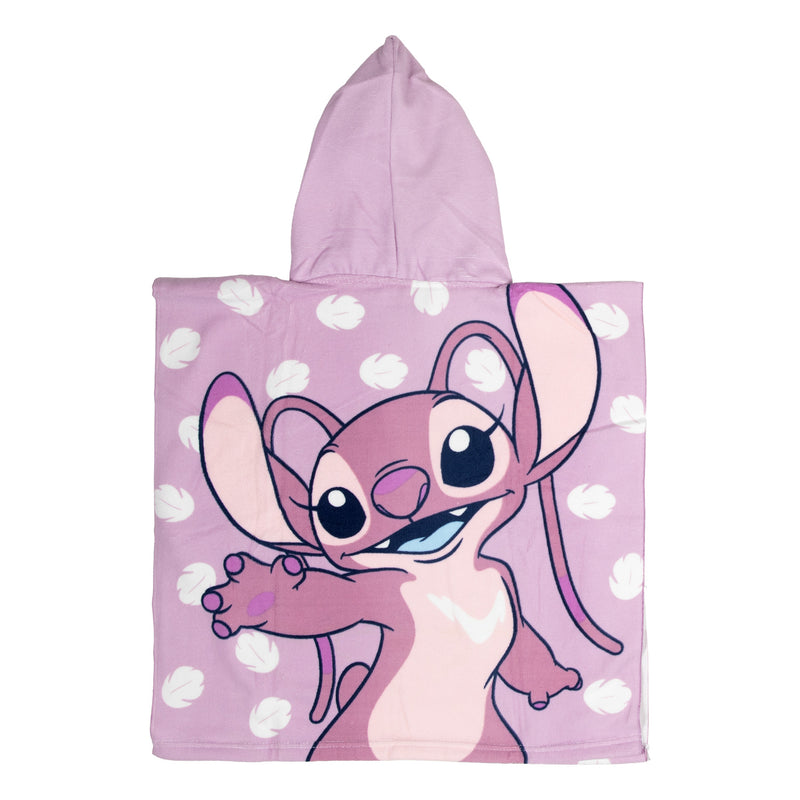 Laden Sie das Bild in Galerie -Viewer, Puch handdoek poncho stitch lila 55x110cm